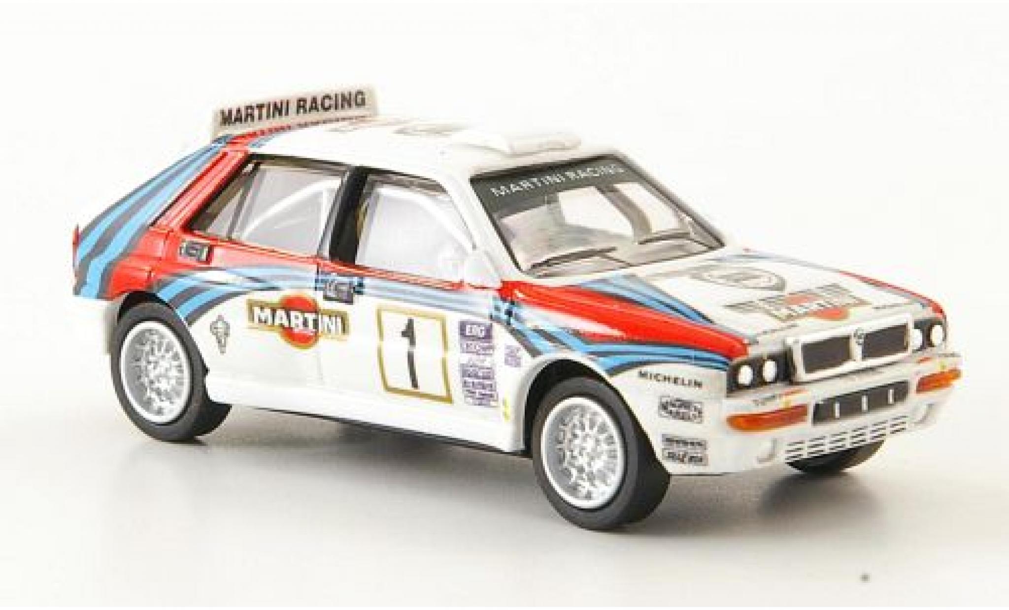 Lancia Delta 1/87 Ricko HF Integrale Evo 2 No.1 Martini Racing 1992 diecast model cars