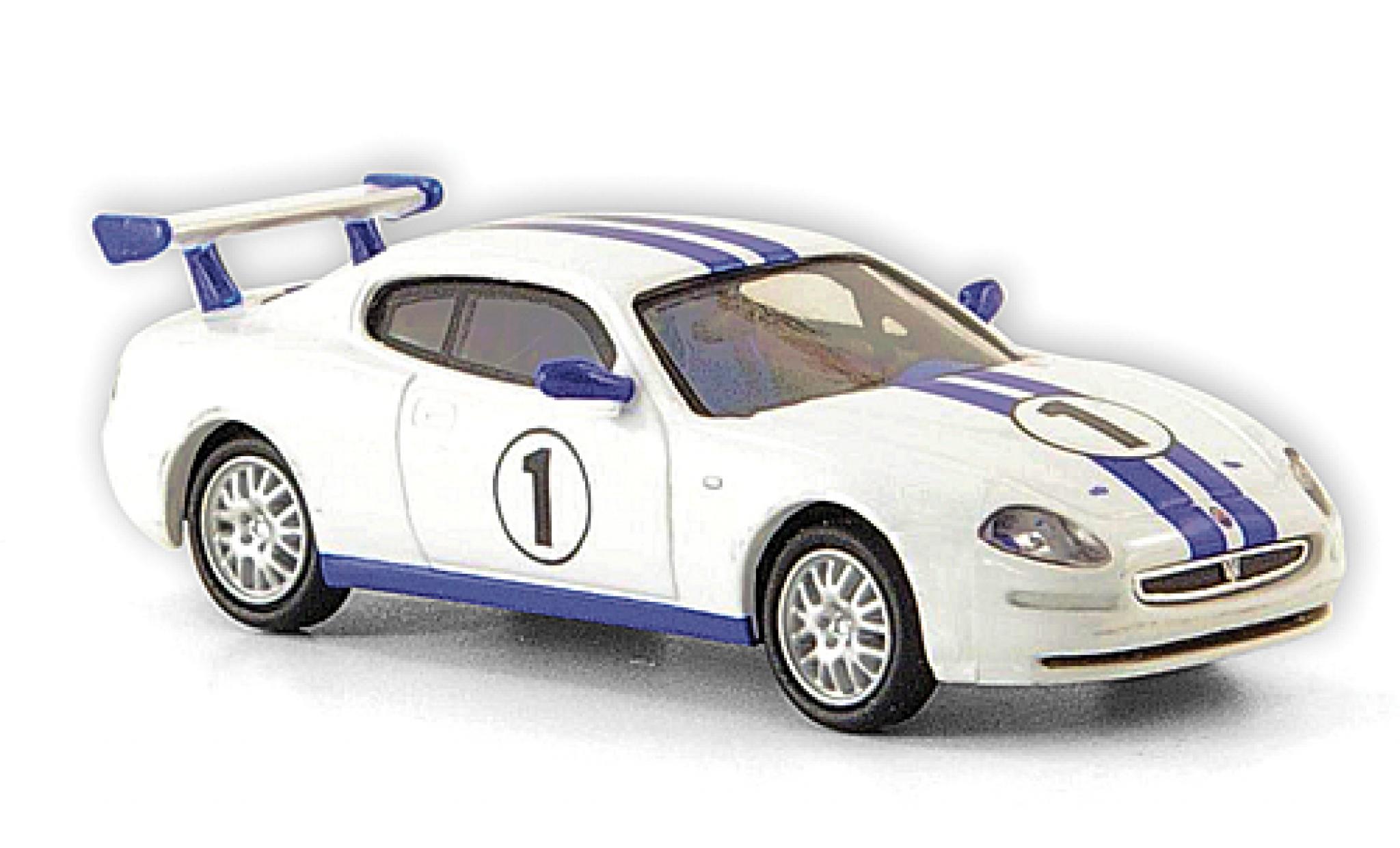 Maserati 3200 GT 1/87 Ricko Trofeo white/blue No.1 2002 diecast model cars
