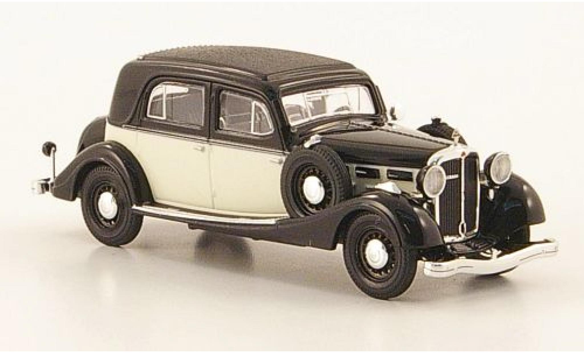 Maybach SW 1/87 Ricko 35 black/white ohne Vitrine diecast model cars