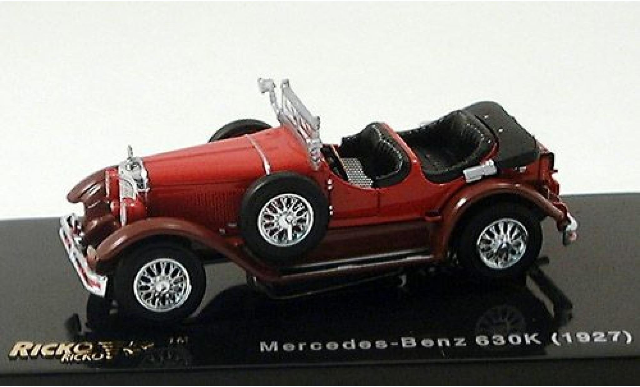 Mercedes Classe S 1/87 Ricko 630K red 1927 diecast model cars