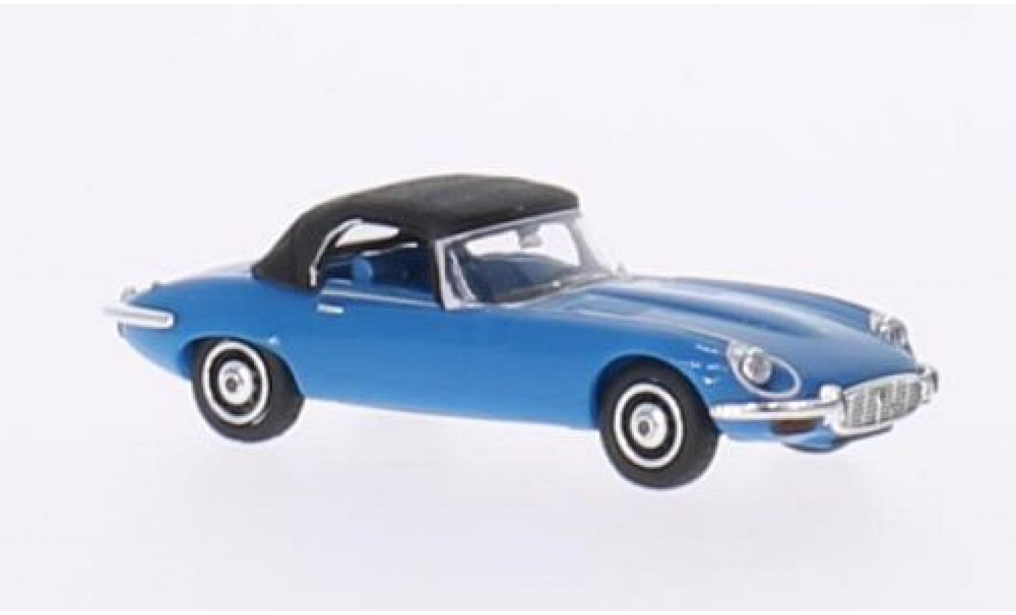 Jaguar E-Type 1/87 Ricko Roadster blue diecast model cars