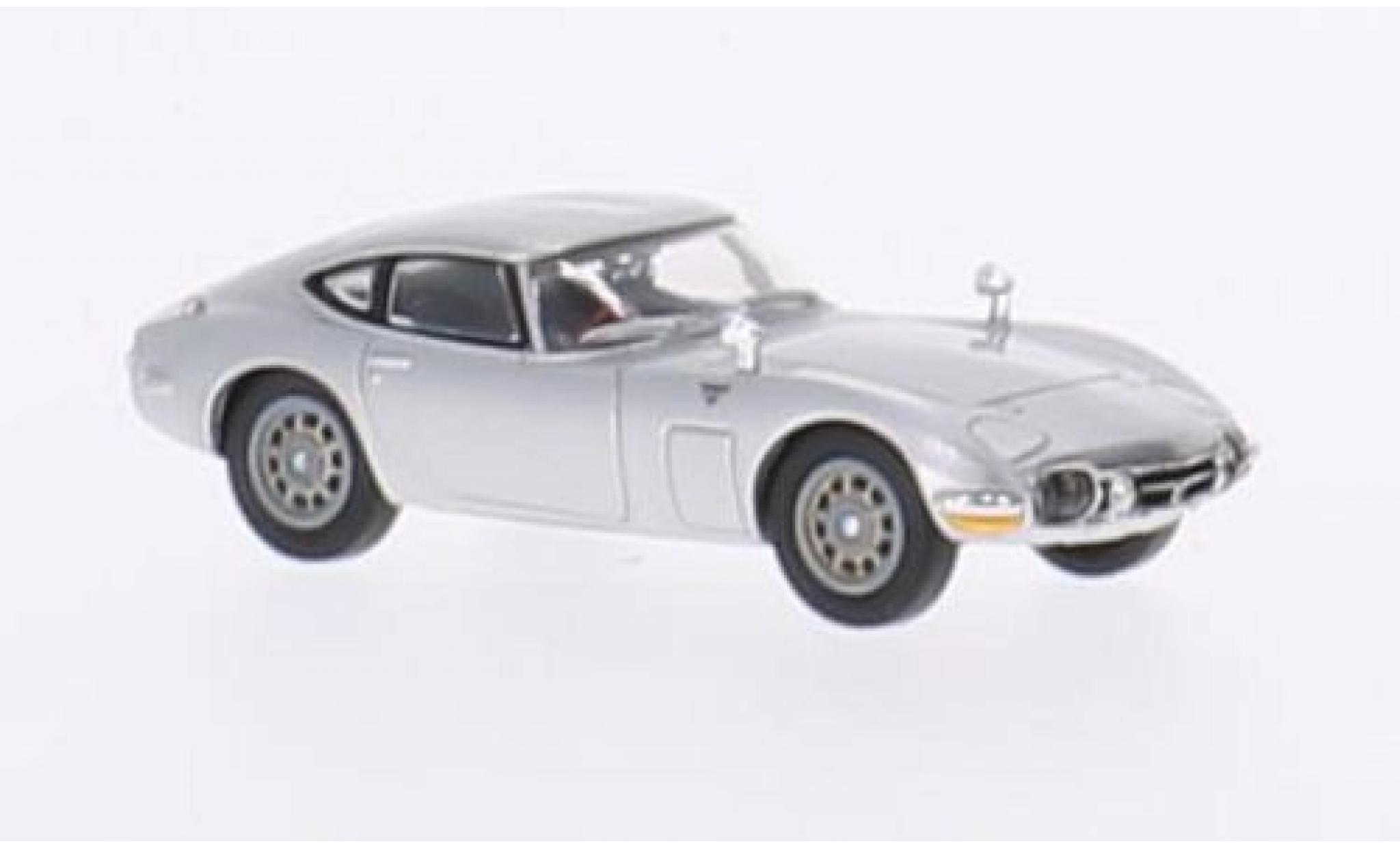 Toyota 2000 GT 1/87 Ricko grey RHD diecast model cars