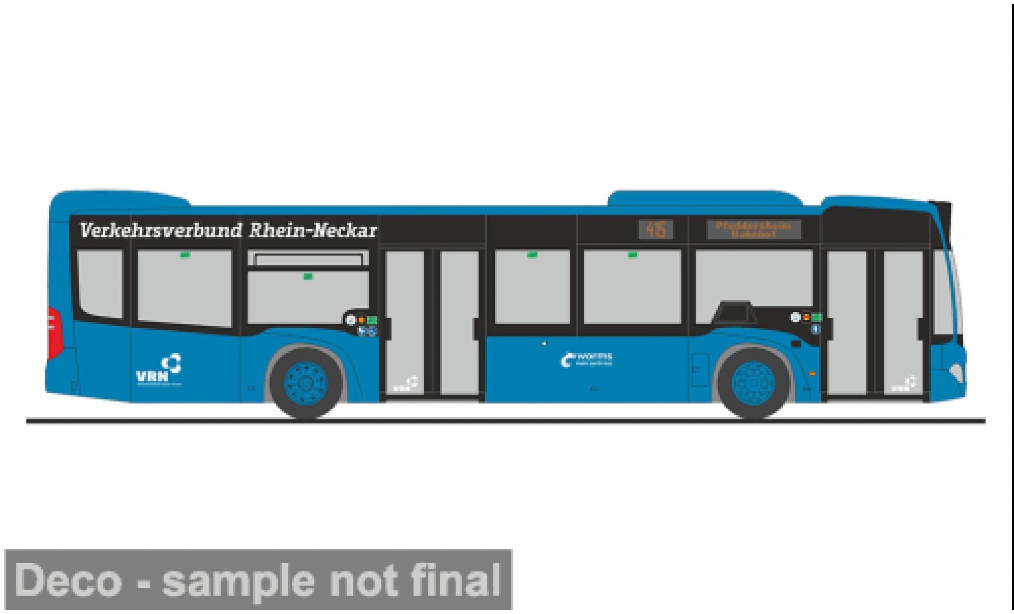 Mercedes Citaro 1/87 Rietze 2012 Omnibus Zarth Worms 1:87 diecast model cars