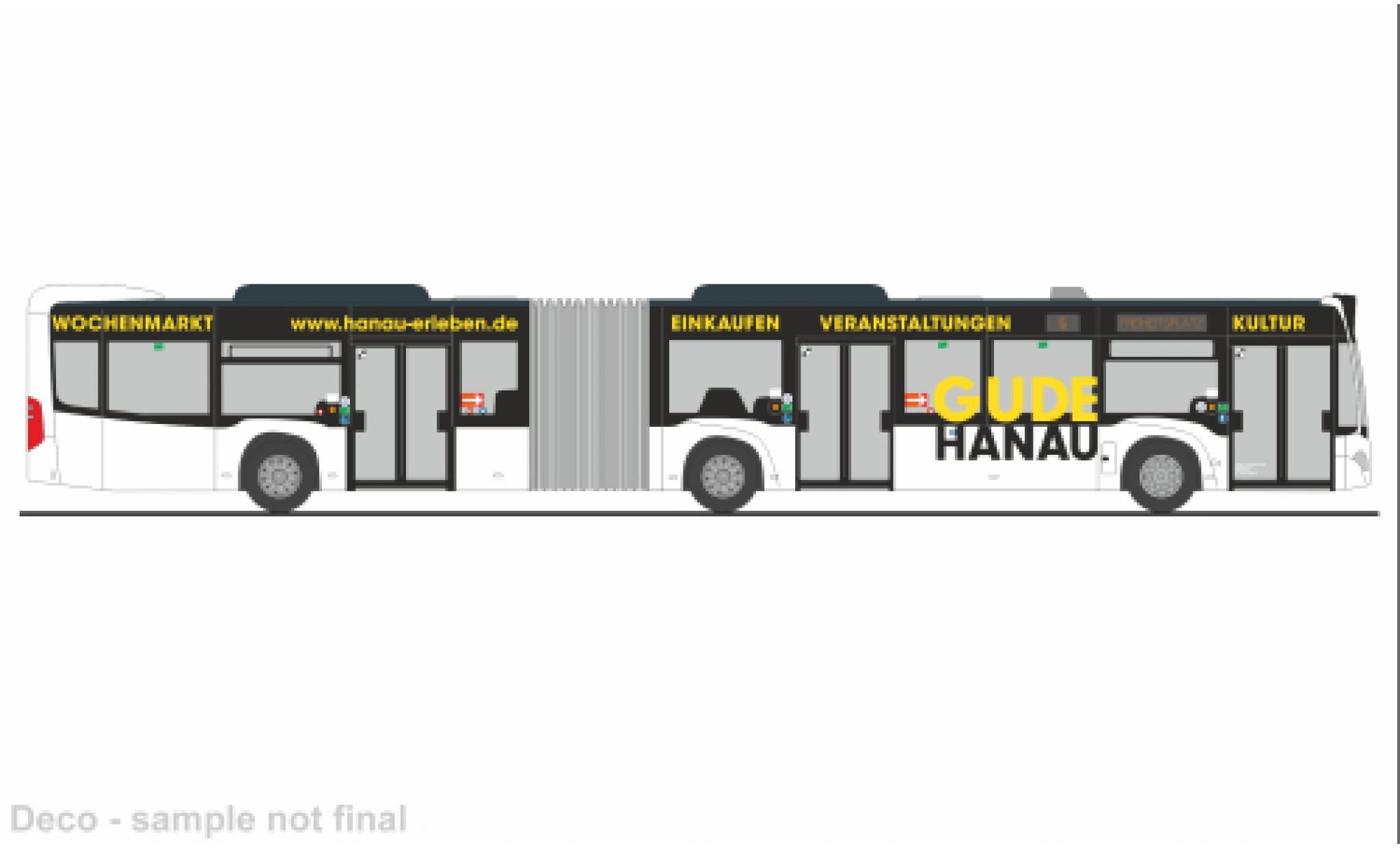 Mercedes Citaro 1/87 Rietze G 2015 Hanauer Stra&szlig;enbahn - Gude 1:87 diecast model cars