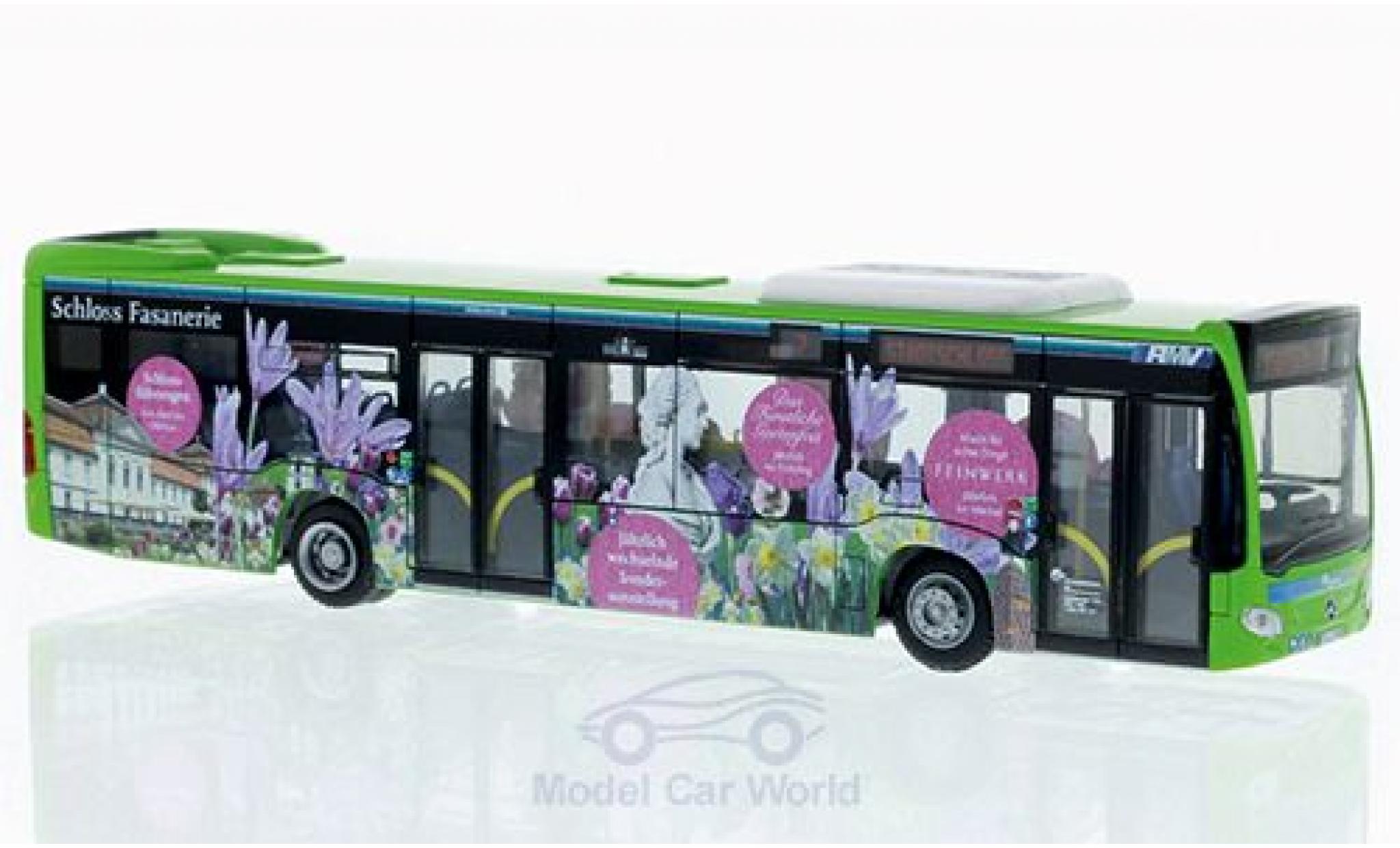 Mercedes Citaro 1/87 Rietze Rh&ouml;nEnergie - Schloss Fasanerie 2015 diecast model cars