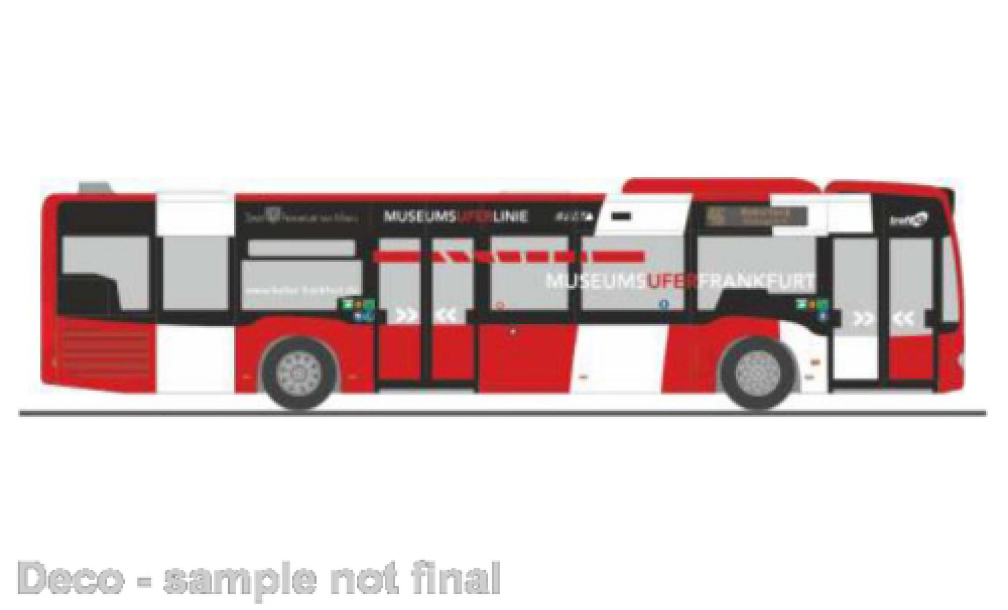Mercedes Citaro 1/87 Rietze 11 traffiq - Museumsufer Frankfurt diecast model cars