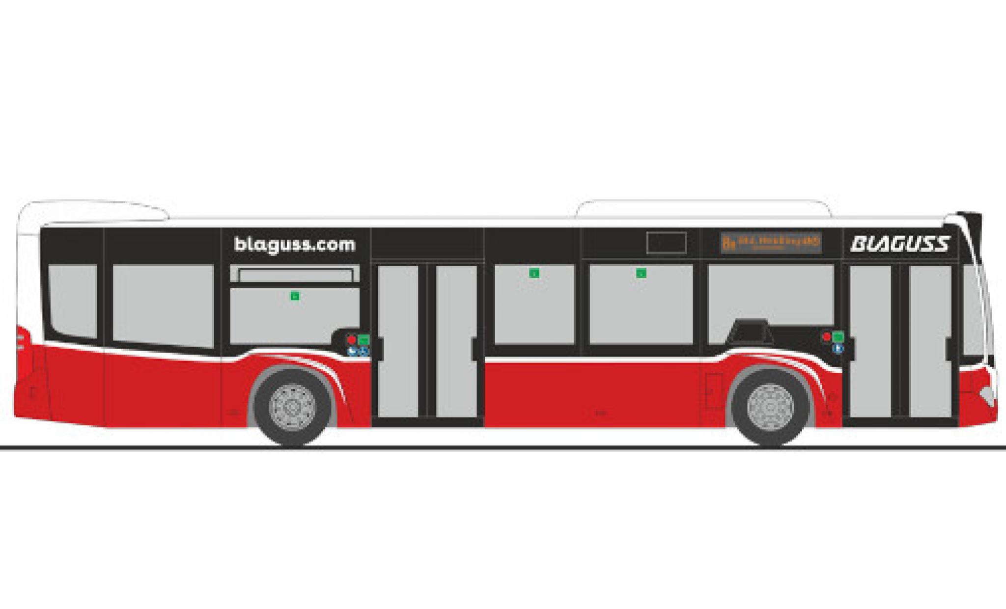 Mercedes Citaro 1/87 Rietze Blaguss 2015 diecast model cars
