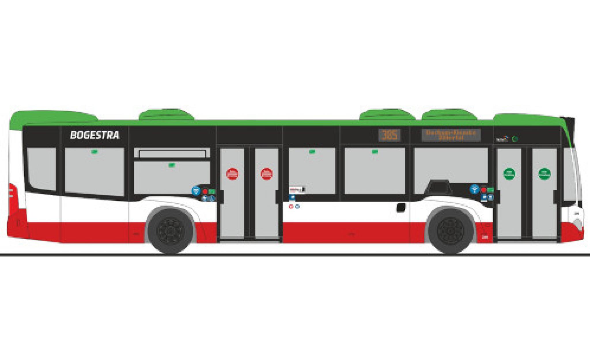 Mercedes Citaro 1/87 Rietze Bogestra 2012 diecast model cars