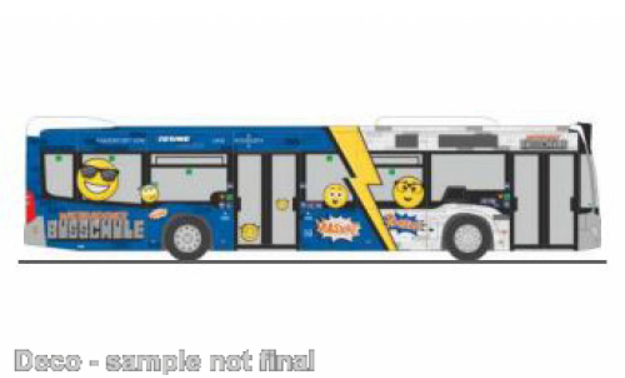Mercedes Citaro 1/87 Rietze ESWE . Wiesbadener Busschule 2015 diecast model cars