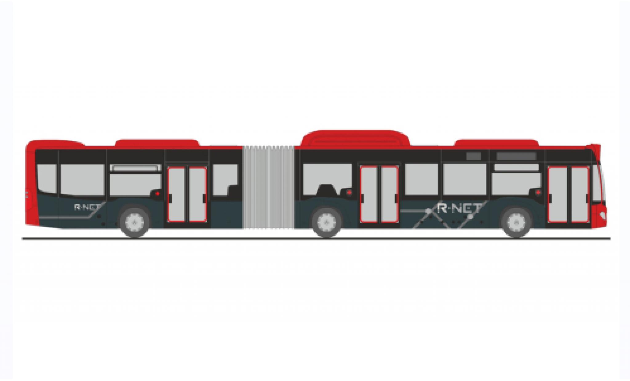 Mercedes Citaro 1/87 Rietze G NGT R-Net (NL) 2015 diecast model cars