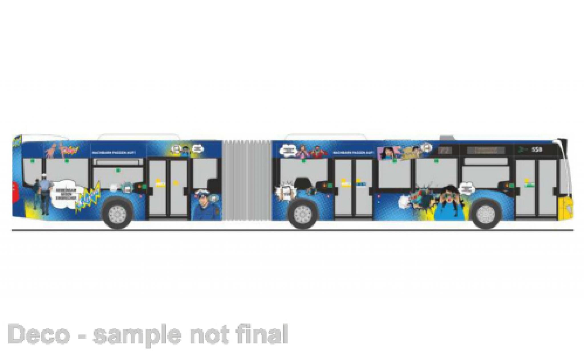 Mercedes Citaro 1/87 Rietze G SSB -Nachbarn passen sur 2015 diecast model cars