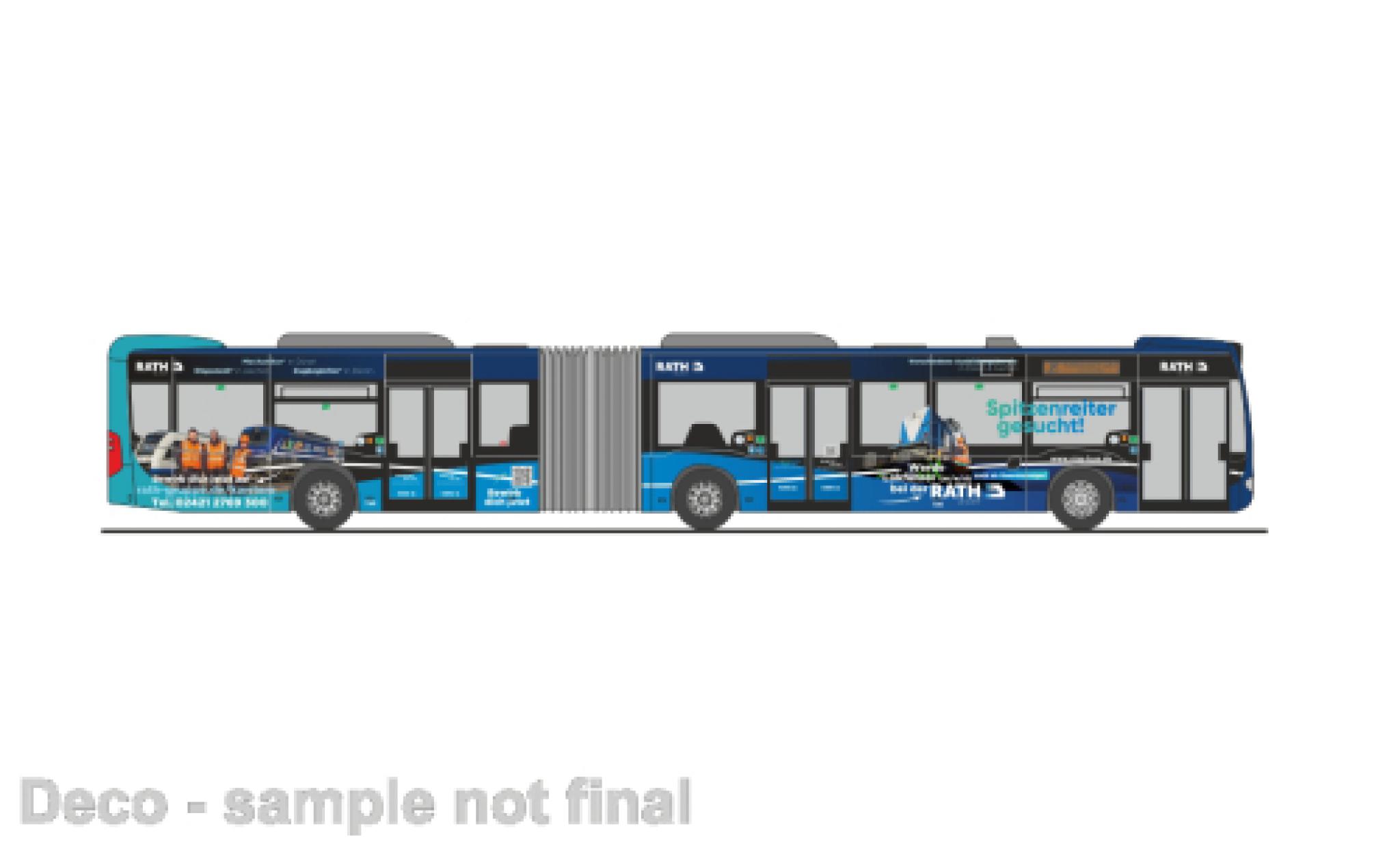 Mercedes Citaro 1/87 Rietze G VIAS bus - Spitzenreiter 2012 diecast model cars