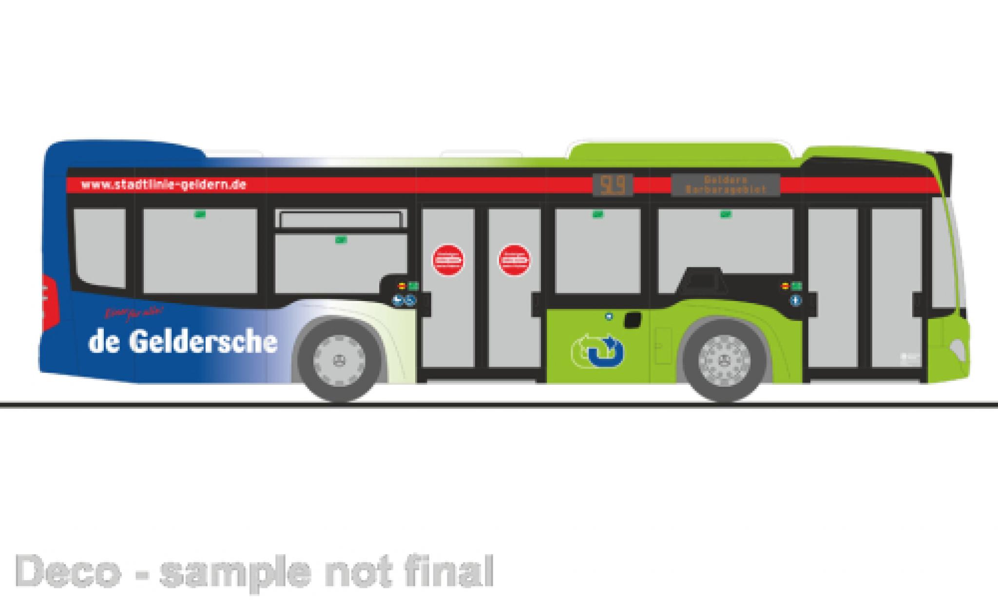 Mercedes Citaro 1/87 Rietze K de Geldersche Geldern 2012 diecast model cars