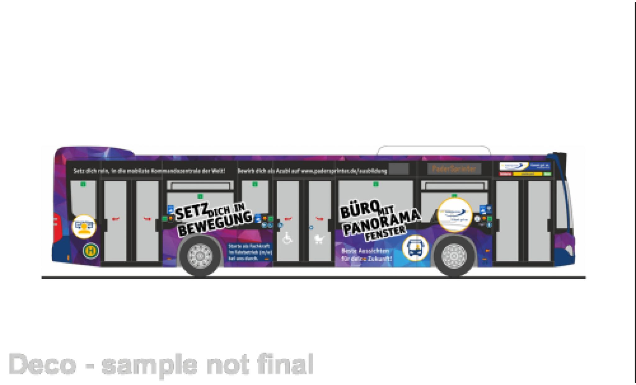 Mercedes Citaro 1/87 Rietze Padersprinter Paderborn 2015 diecast model cars