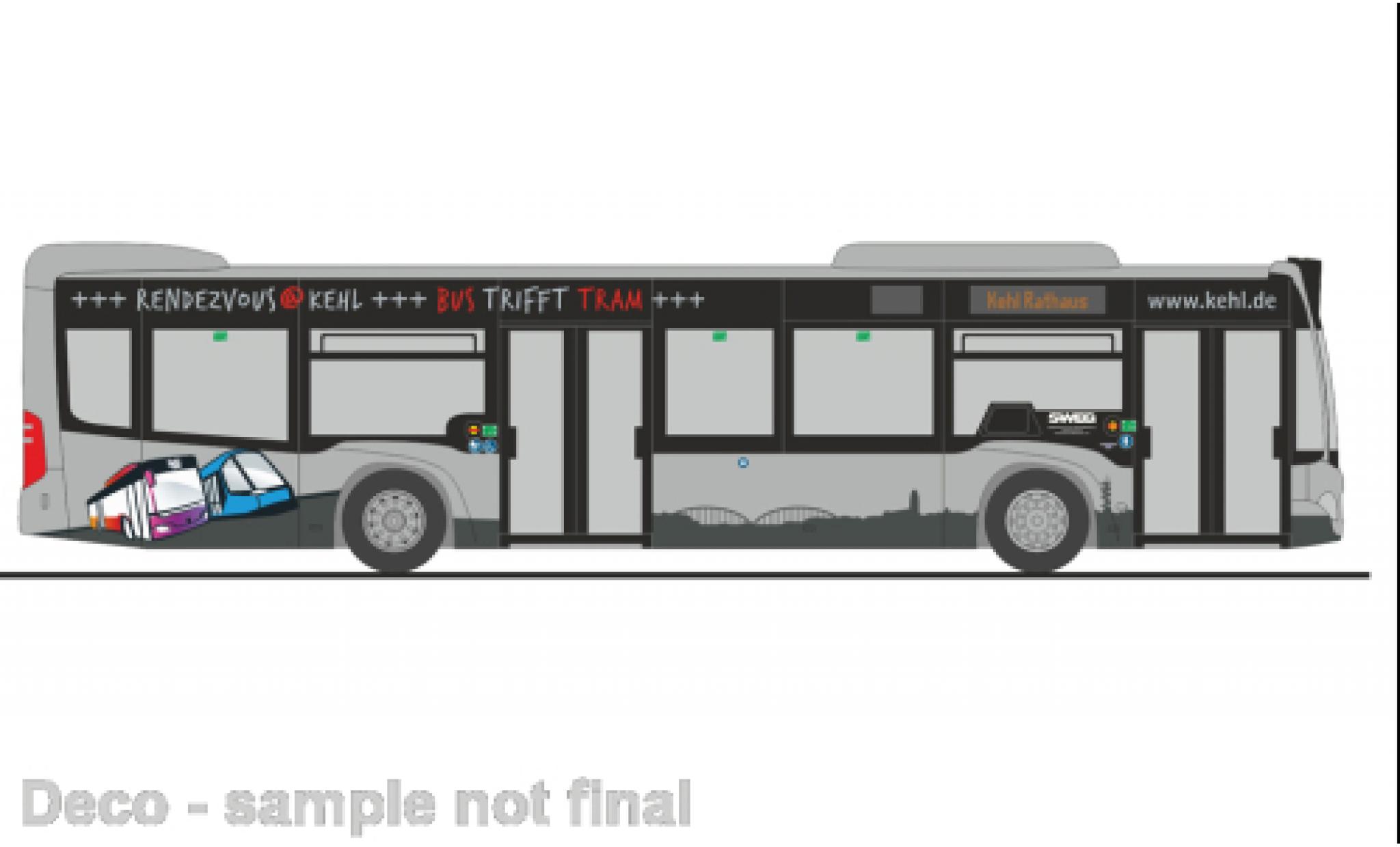 Mercedes Citaro 1/87 Rietze SWEG - Kehl 2015 diecast model cars