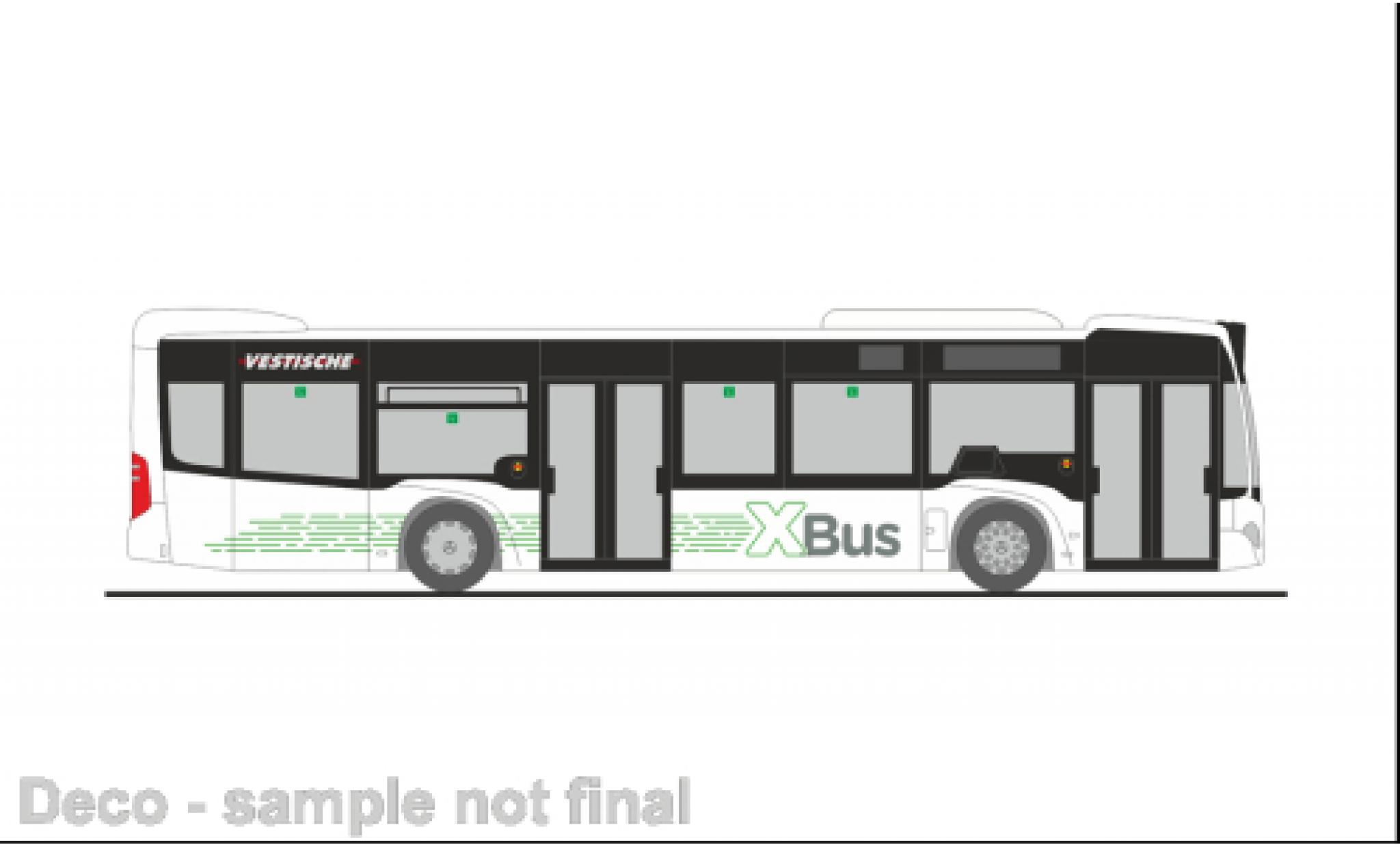 Mercedes Citaro 1/87 Rietze Vestische - X bus 2012 diecast model cars
