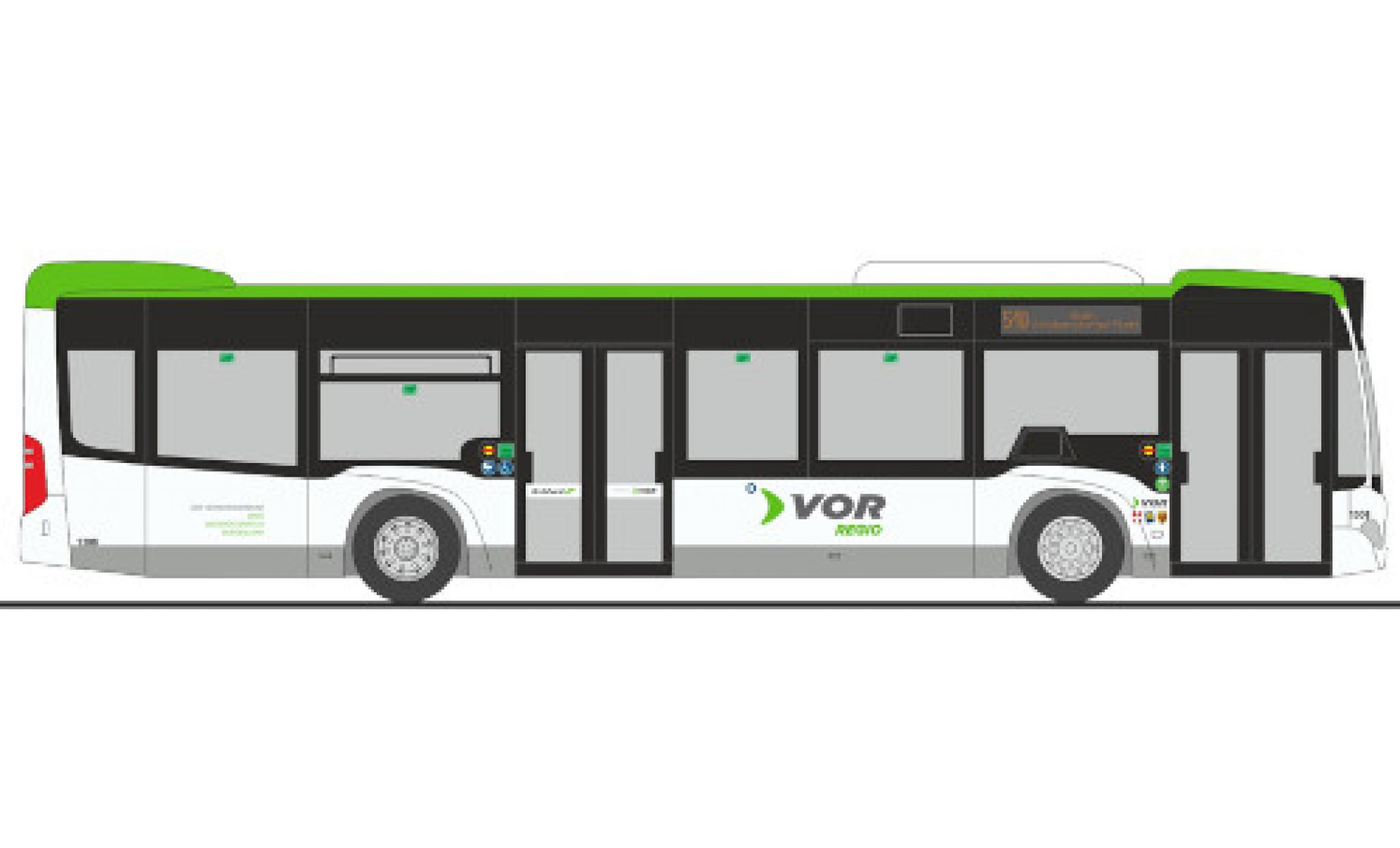 Mercedes Citaro 1/87 Rietze VOR - Dr.Richard (AT) 2012 diecast model cars
