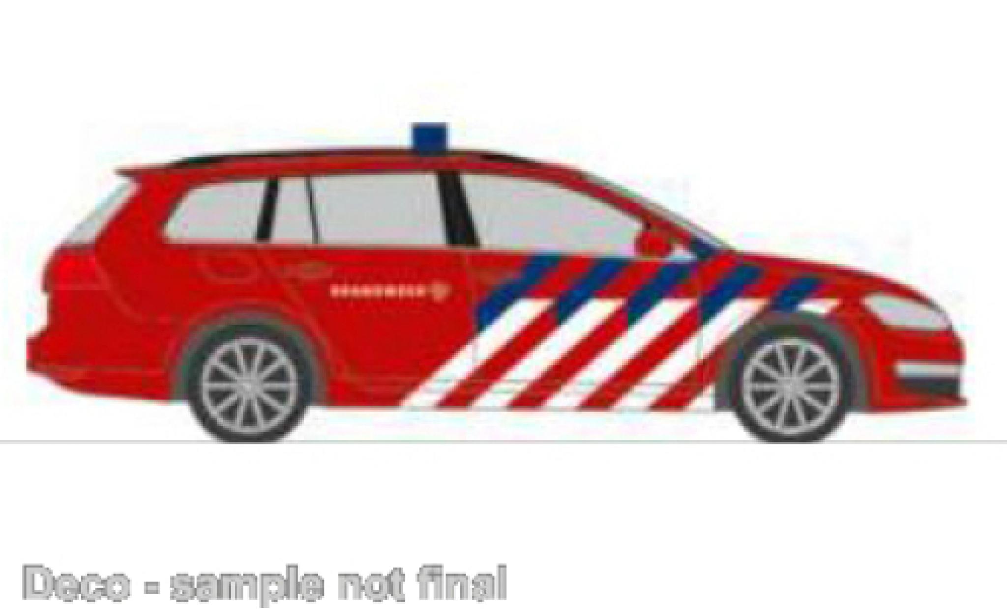 Volkswagen Golf 1/87 Rietze VII Variant Brandweer (NL) diecast model cars
