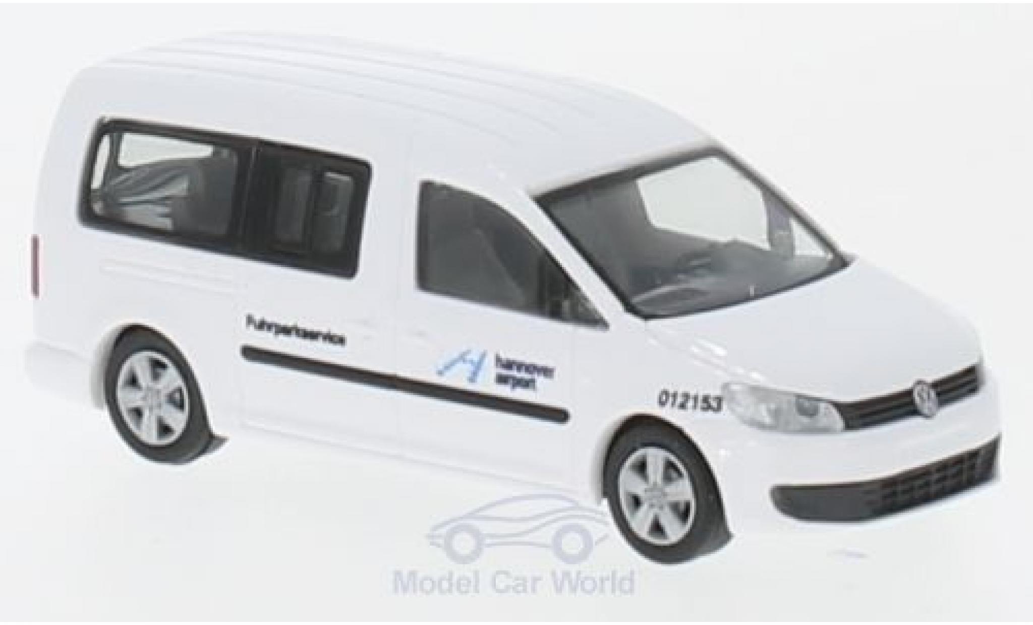 Volkswagen Caddy 1/87 Rietze Maxi Fuhrparkservice - Hannover Airport 2011 diecast model cars