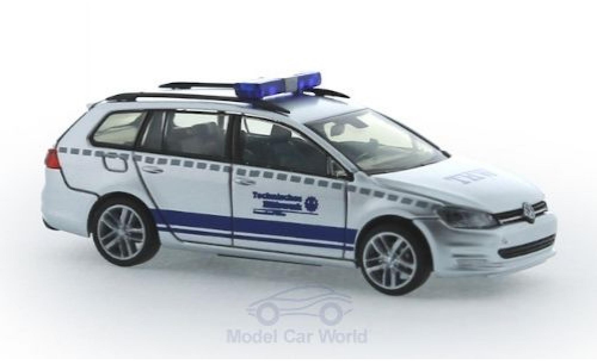 Volkswagen Golf 1/87 Rietze VII Variant THW Witten diecast model cars