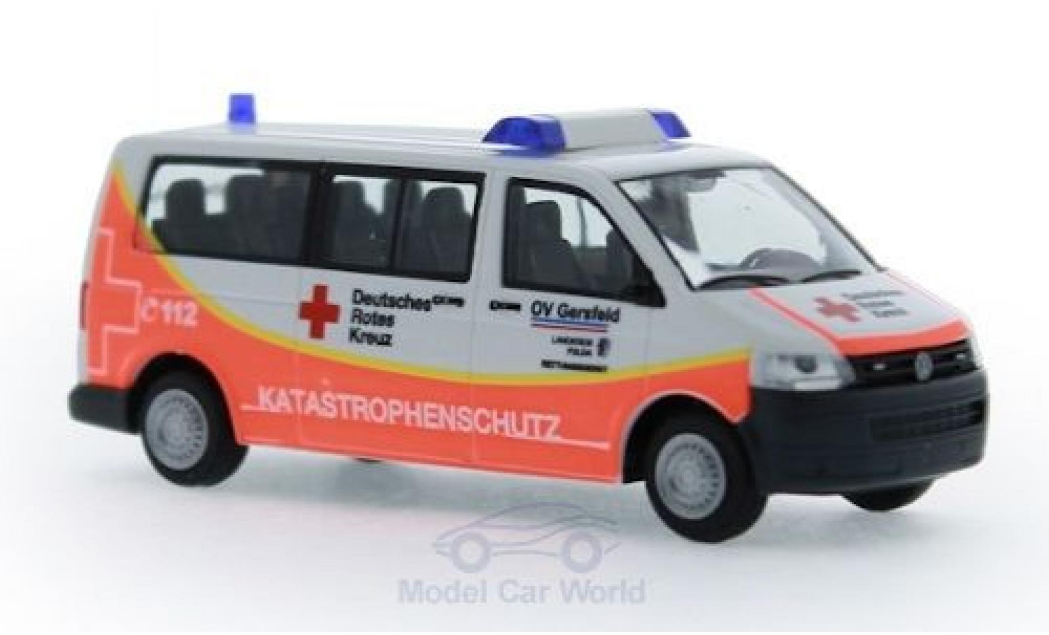Volkswagen T5 1/87 Rietze DRK - Katastrophenschutz Gersfeld 2010 diecast model cars