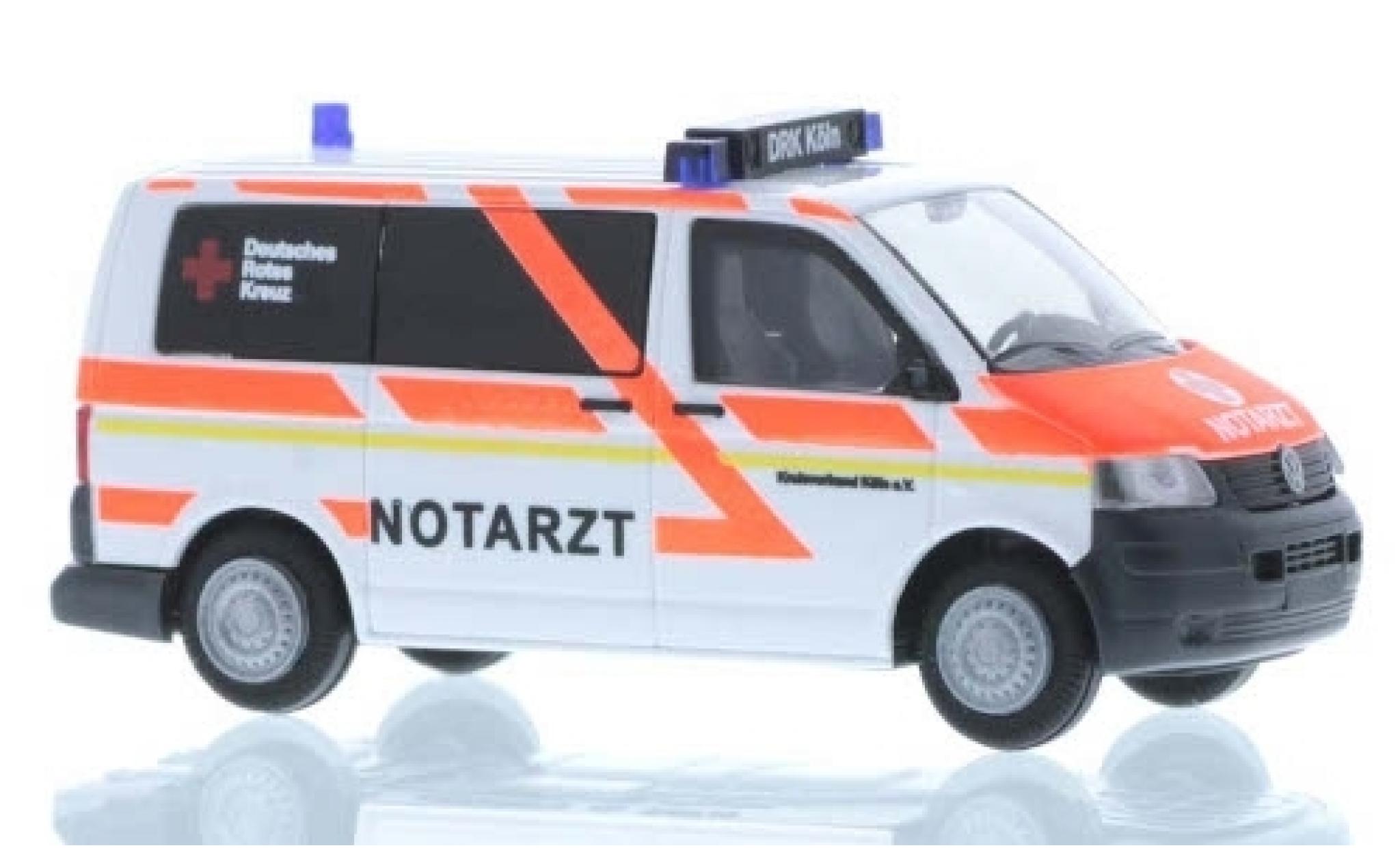 Volkswagen T5 1/87 Rietze DRK K&ouml;ln m&eacute;decin d diecast model cars