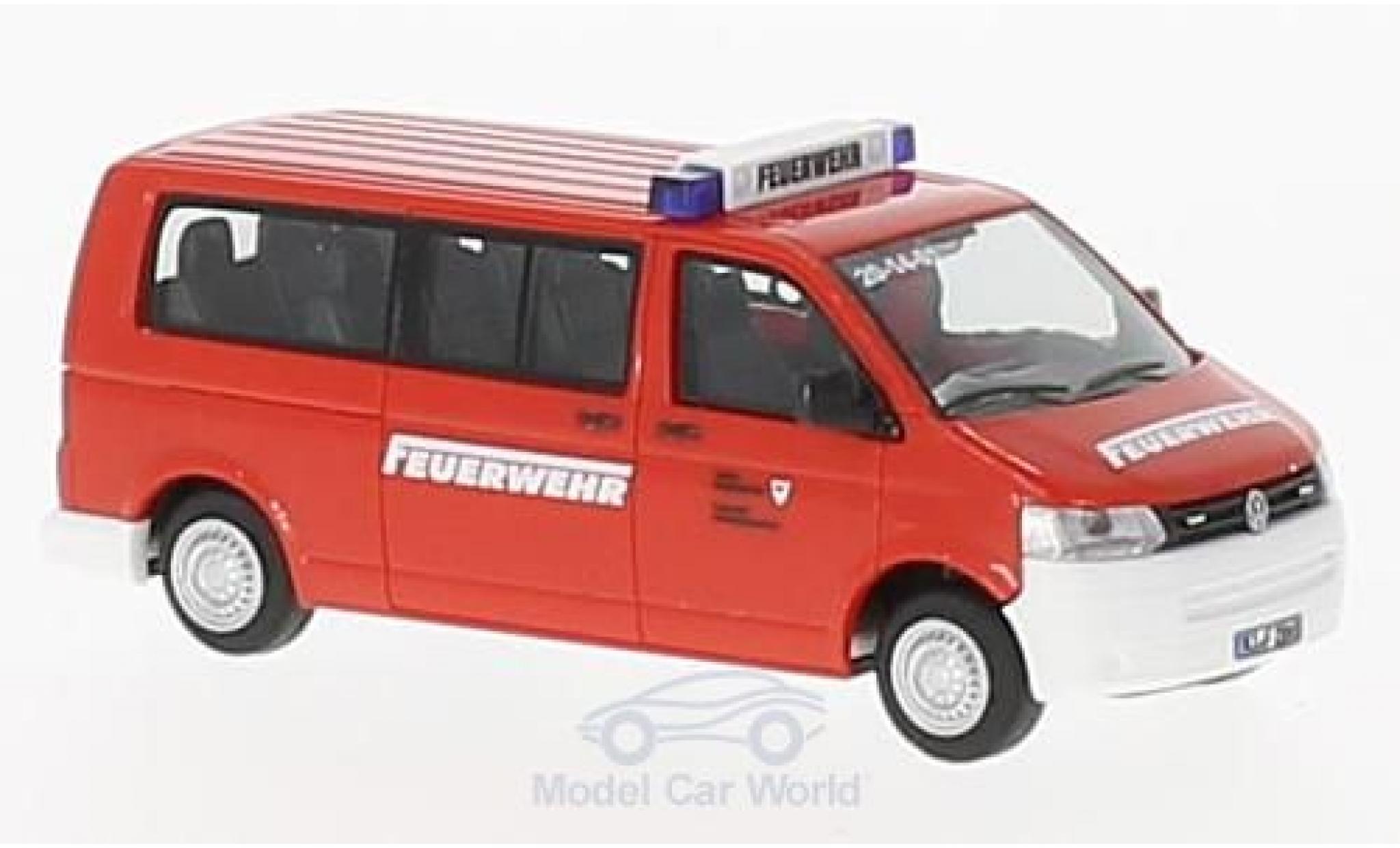 Volkswagen T5 1/87 Rietze GP Berufsfeuerwehr Kiel diecast model cars