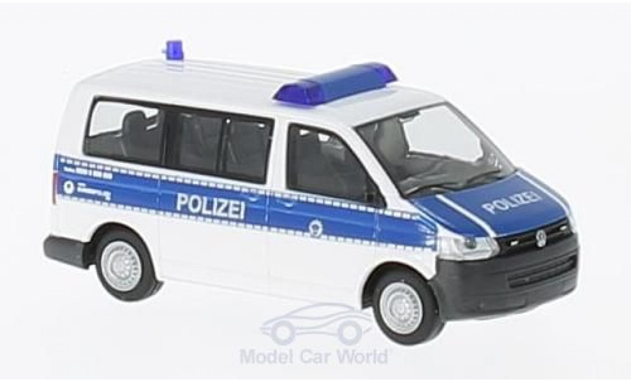 Volkswagen T5 1/87 Rietze GP Federal Police diecast model cars