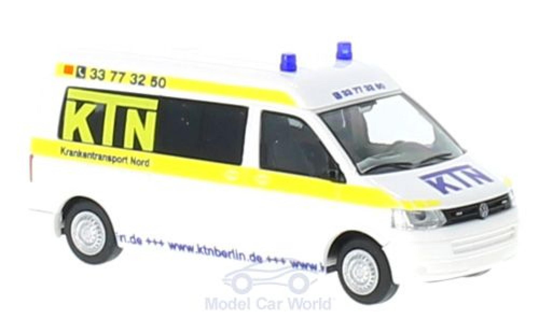 Volkswagen T5 1/87 Rietze GP Bus KTN Nord UG. Berlin diecast model cars