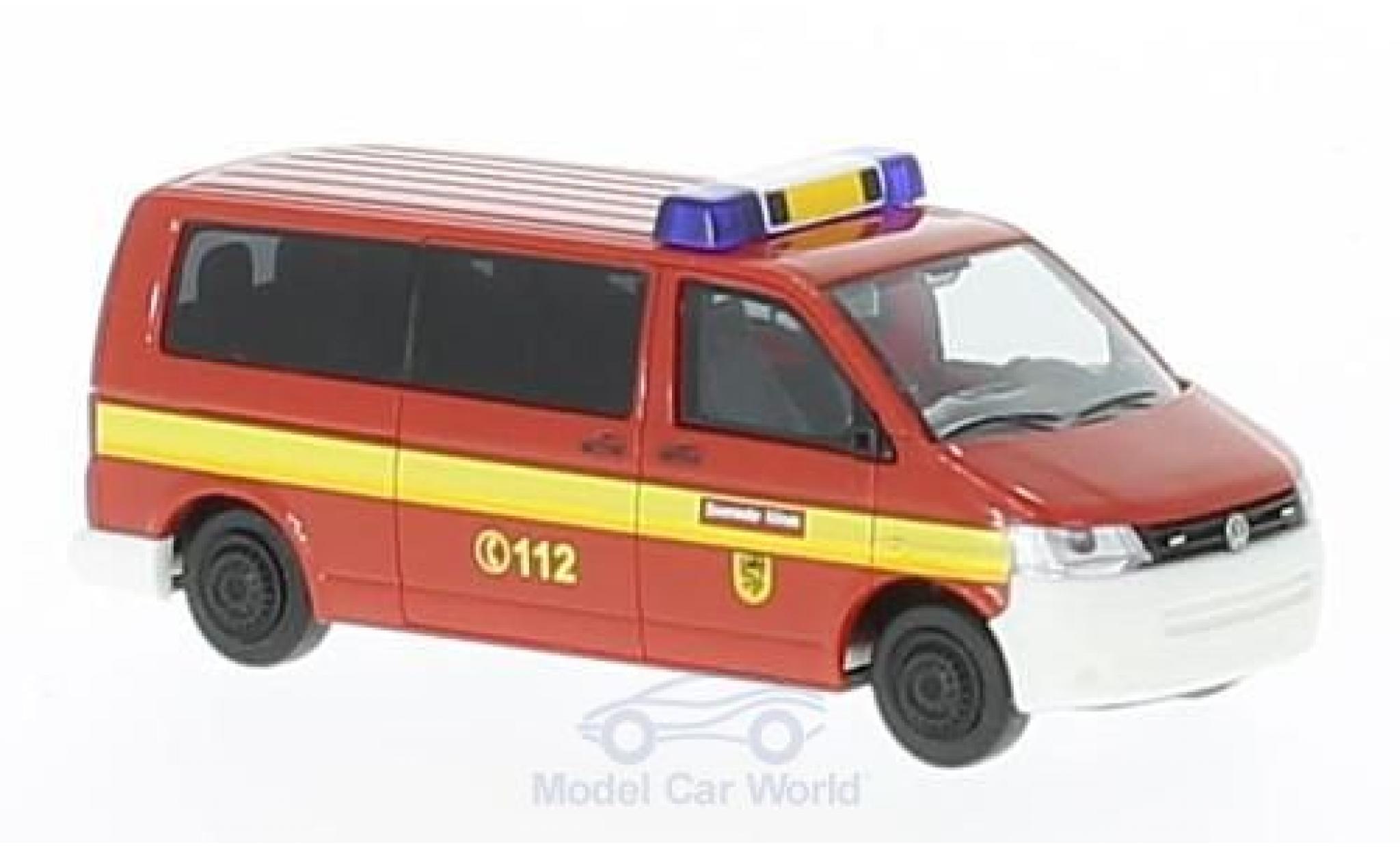 Volkswagen T5 1/87 Rietze GP Fire brigade L&uuml;nen diecast model cars