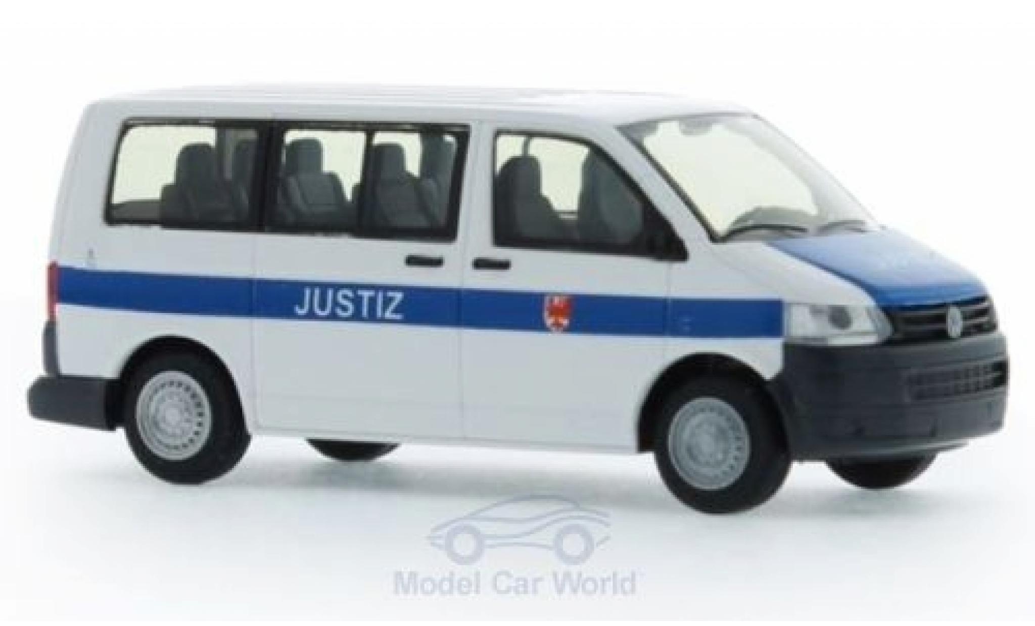 Volkswagen T5 1/87 Rietze Justiz Brandenburg 2010 diecast model cars