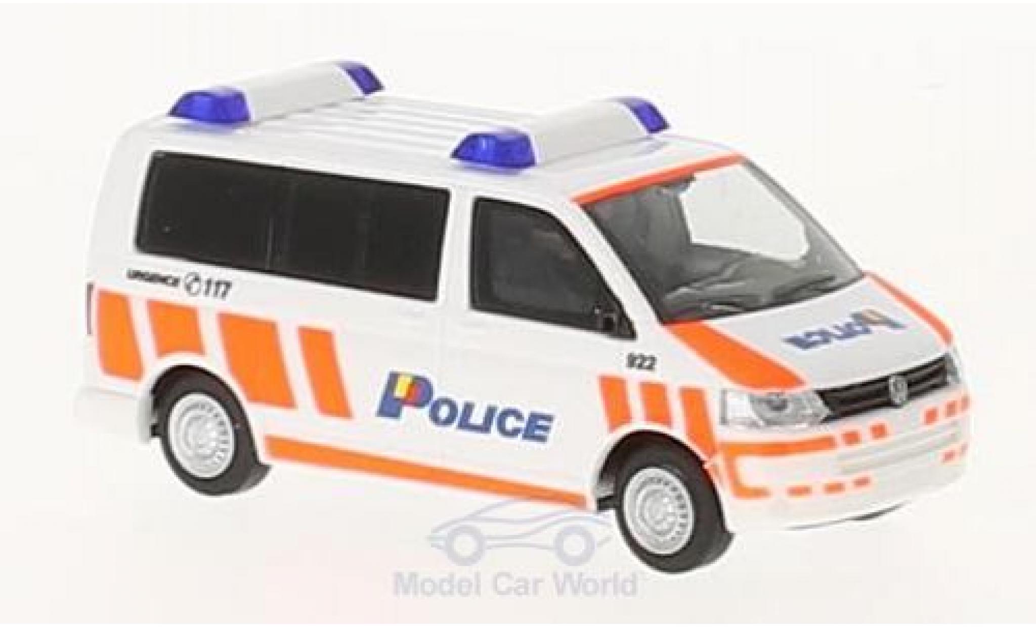 Volkswagen T5 1/87 Rietze Police Geneve (CH) 2010 diecast model cars
