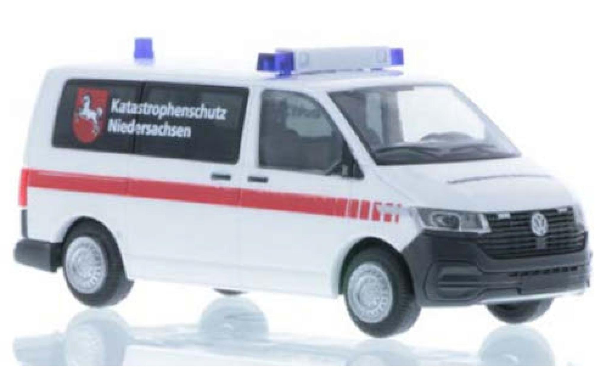 Volkswagen T6 1/87 Rietze .1 Bus Katastrophenschutz Niedersachsen diecast model cars