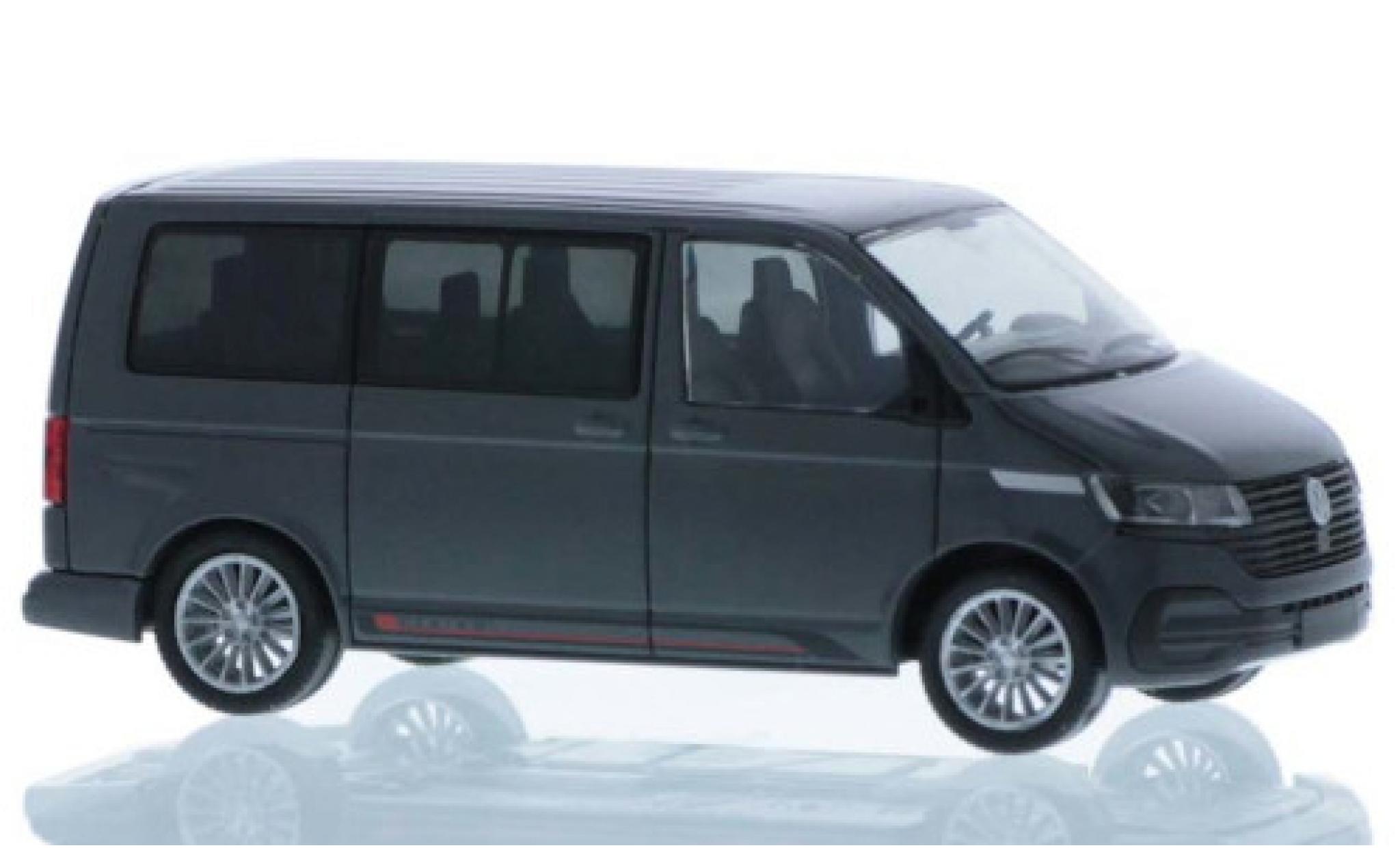Volkswagen T6 1/87 Rietze .1 Edition grey court- empattement diecast model cars
