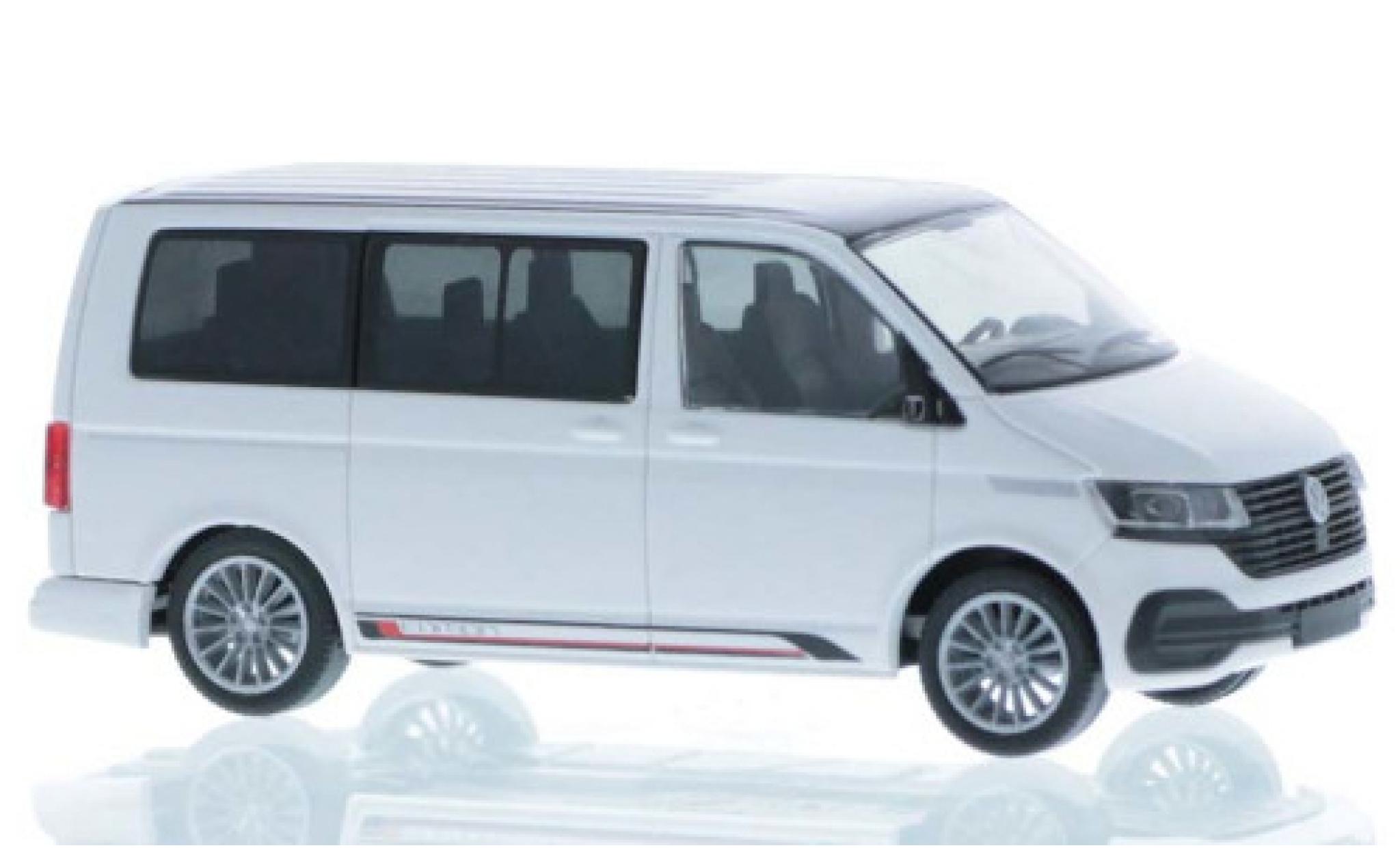 Volkswagen T6 1/87 Rietze .1 Edition white court- empattement diecast model cars