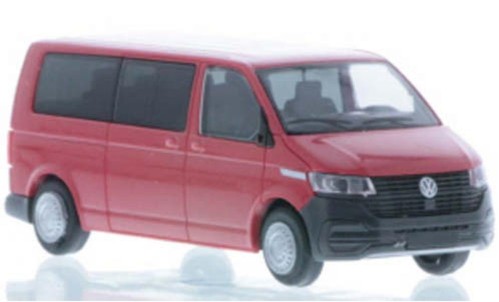 Volkswagen T6 1/87 Rietze .1 LR Bus FD red diecast model cars