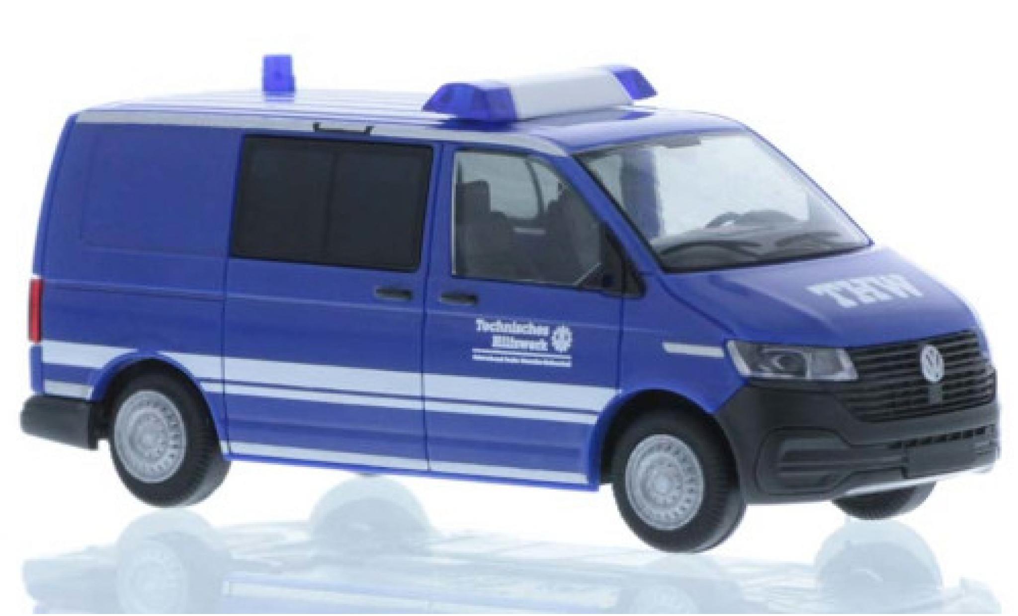Volkswagen T6 1/87 Rietze .1 THW Berlin court- empattement diecast model cars