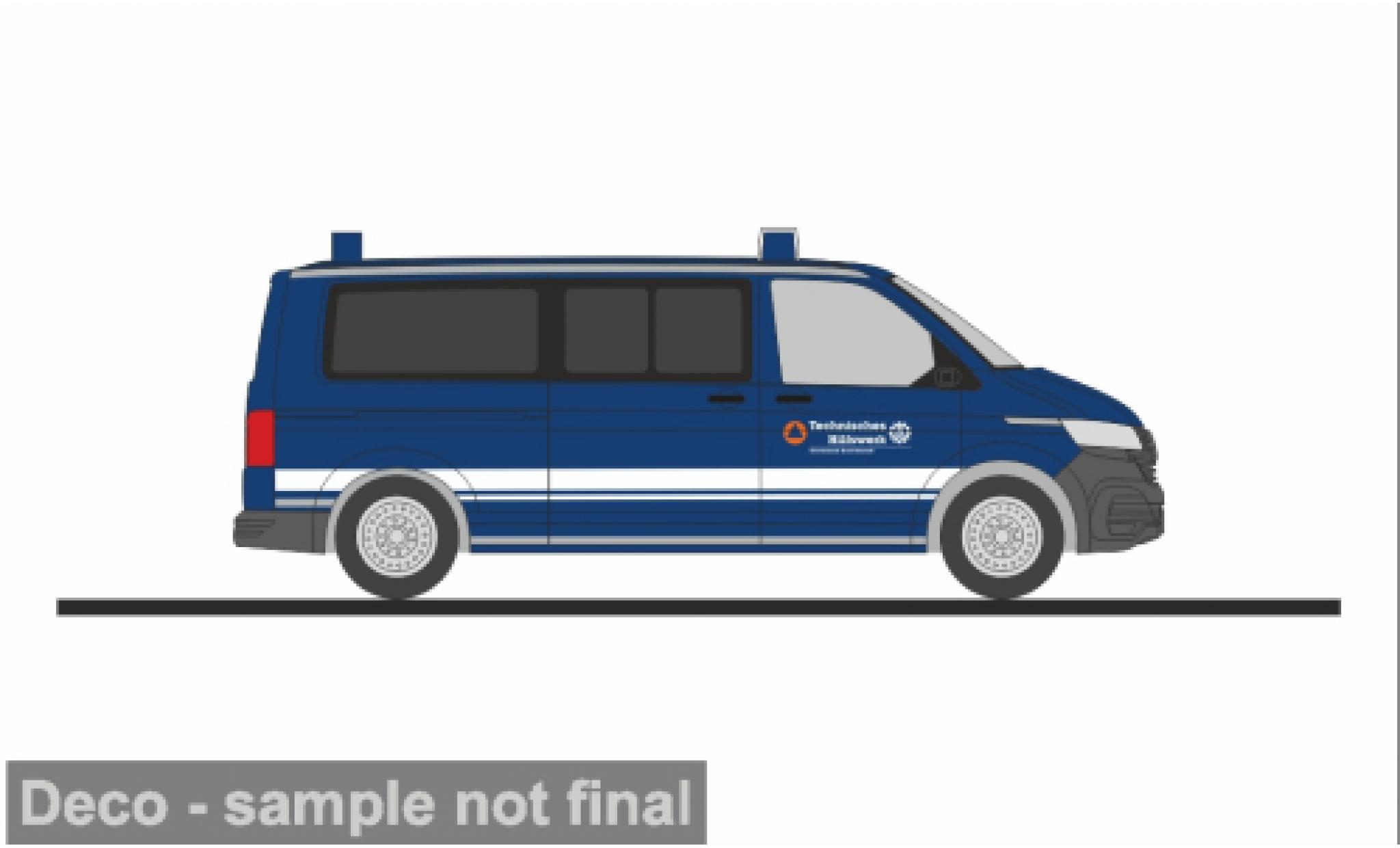 Volkswagen T6 1/87 Rietze .1 THW Gro&szlig;-Umstadt 1:87 diecast model cars