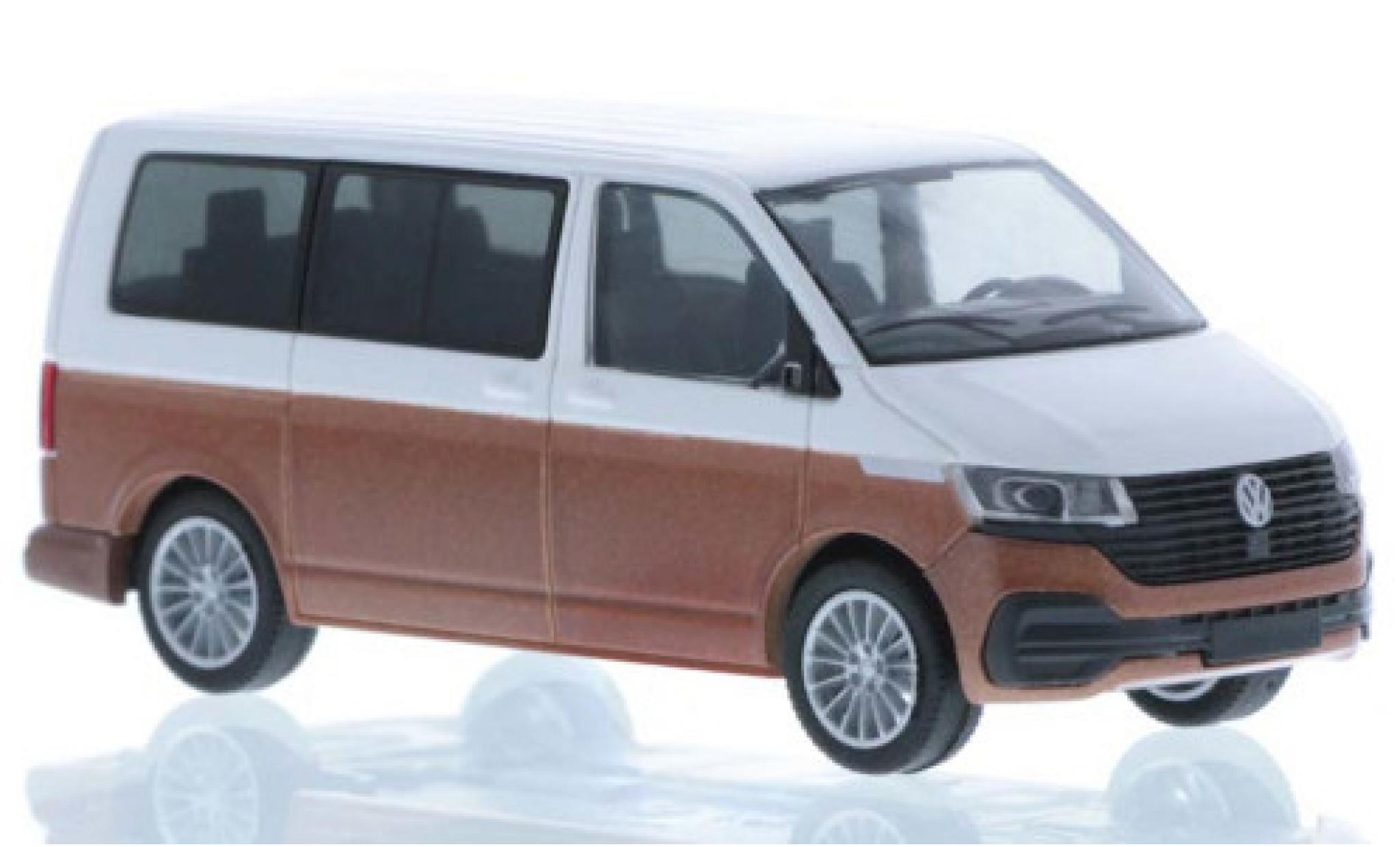 Volkswagen T6 1/87 Rietze .1 white/bronze court- empattement diecast model cars