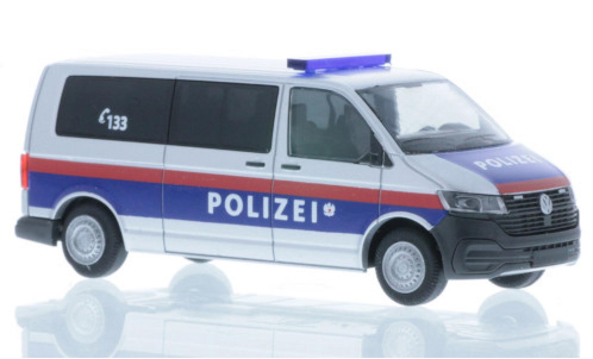 Volkswagen T6 1/87 Rietze Bus Police (AT) diecast model cars