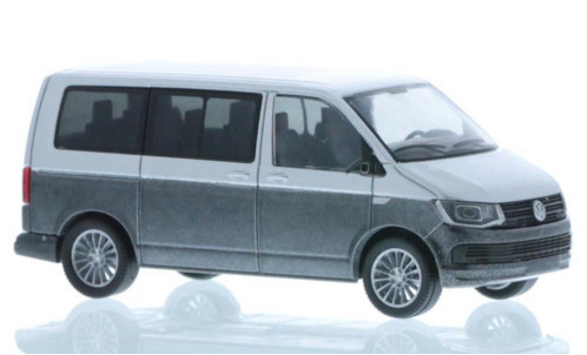 Volkswagen T6 1/87 Rietze grey/metallic grey court- empattement diecast model cars