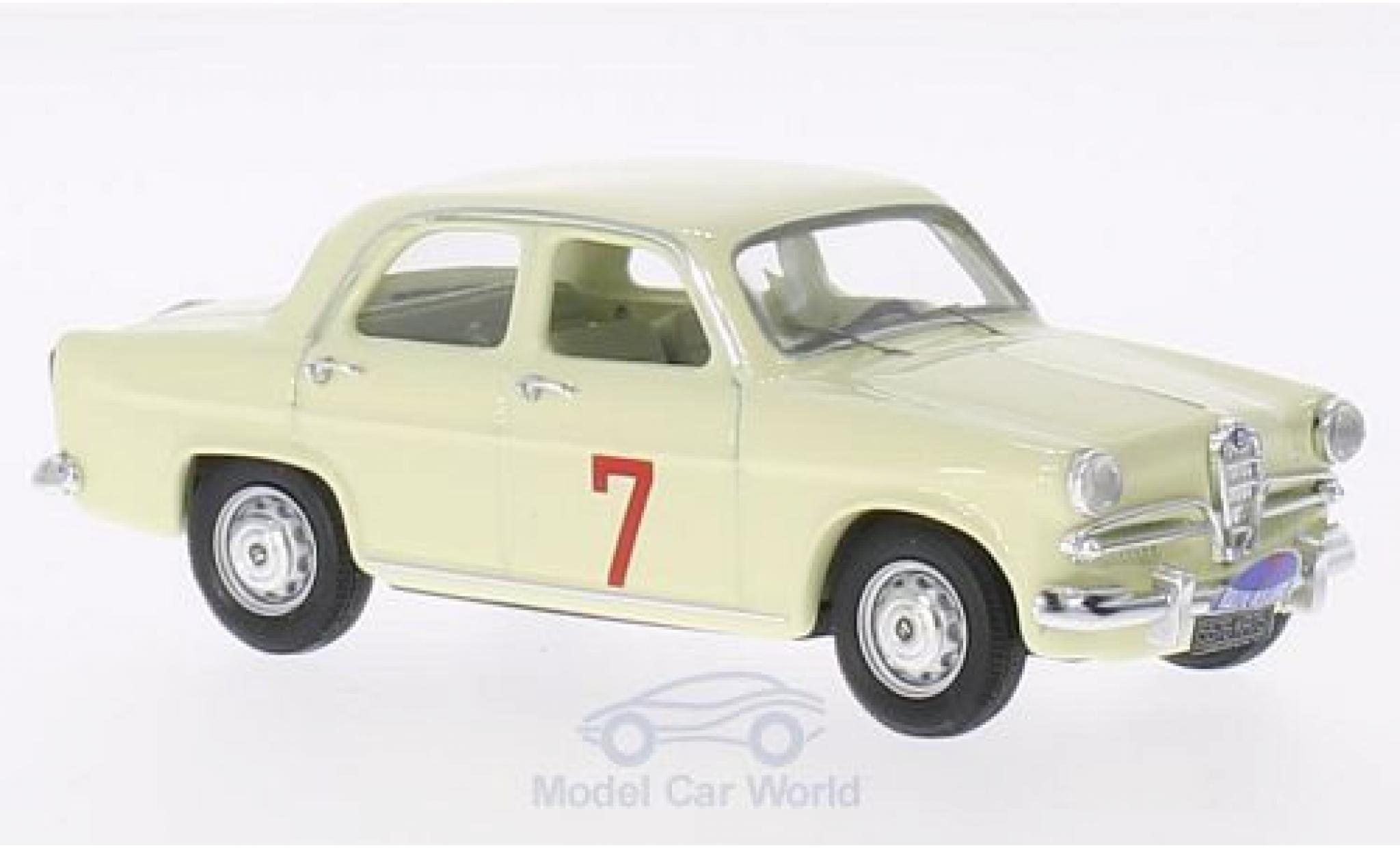Alfa Romeo Giulietta 1/43 Rio T.I. No.7 Rally des Lions 1961 diecast model cars