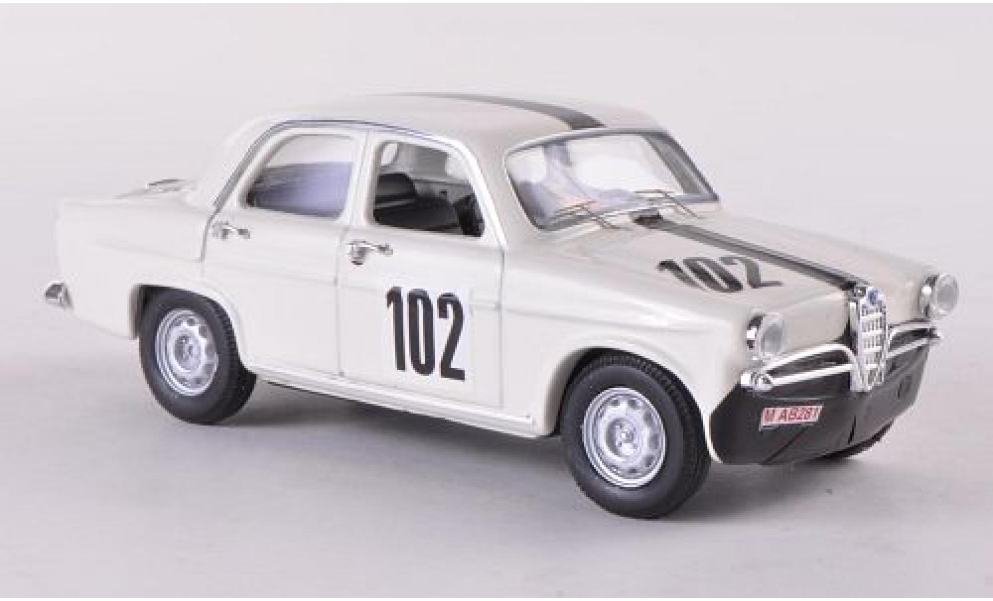 Alfa Romeo Giulietta 1/43 Rio TI No.102 N&uuml;rburgring 1963 M.Rader/H.Bergman diecast model cars