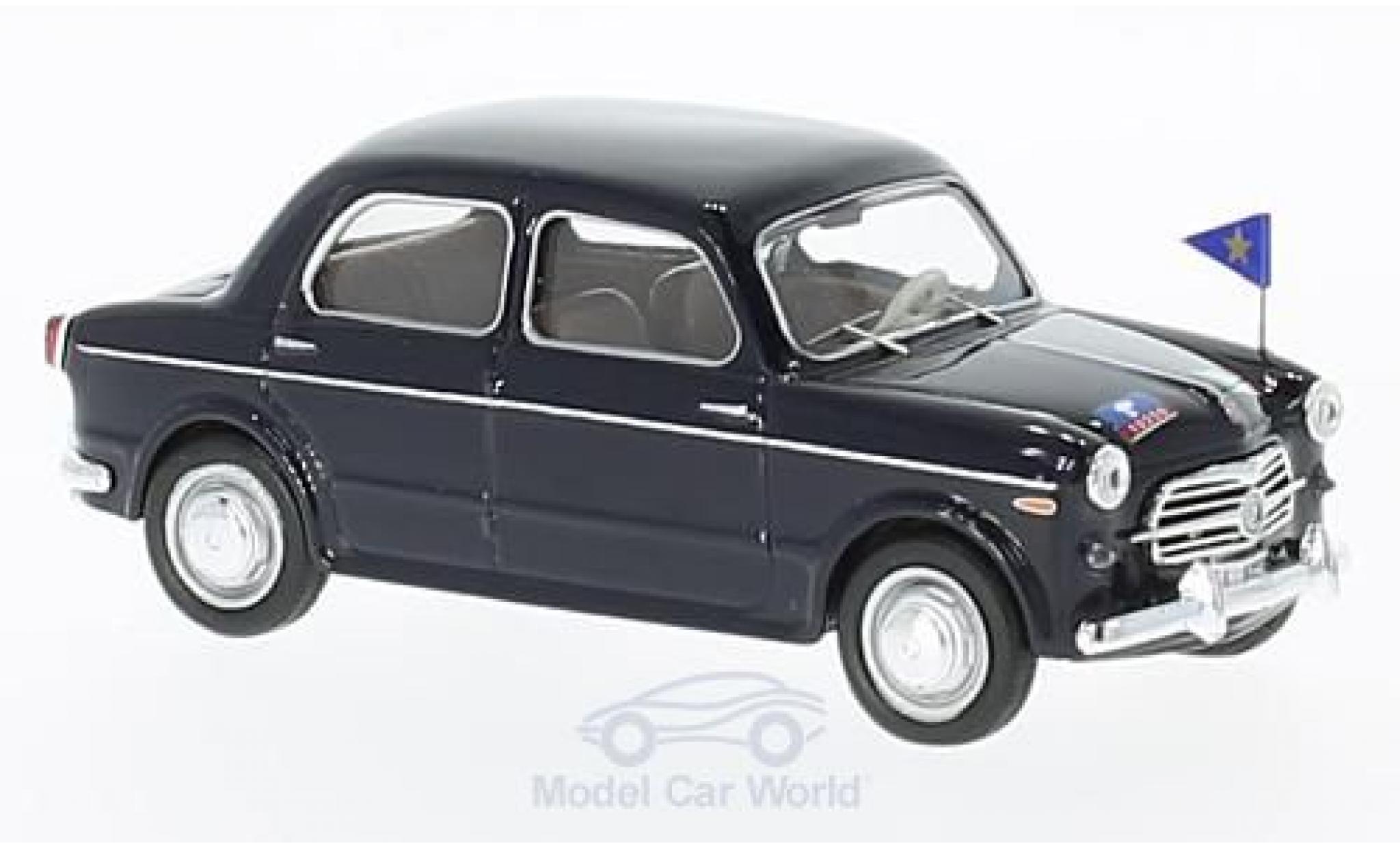 Fiat 1100 1/43 Rio /103 E black Carabinieri Serv. Ufficiali 1953 diecast model cars