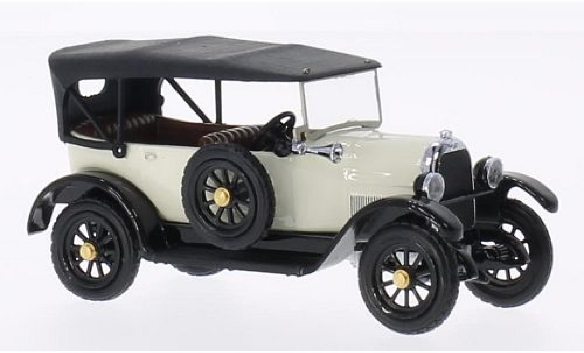 Fiat 501 1/43 Rio white 1916 Sport ferm&eacute; diecast model cars