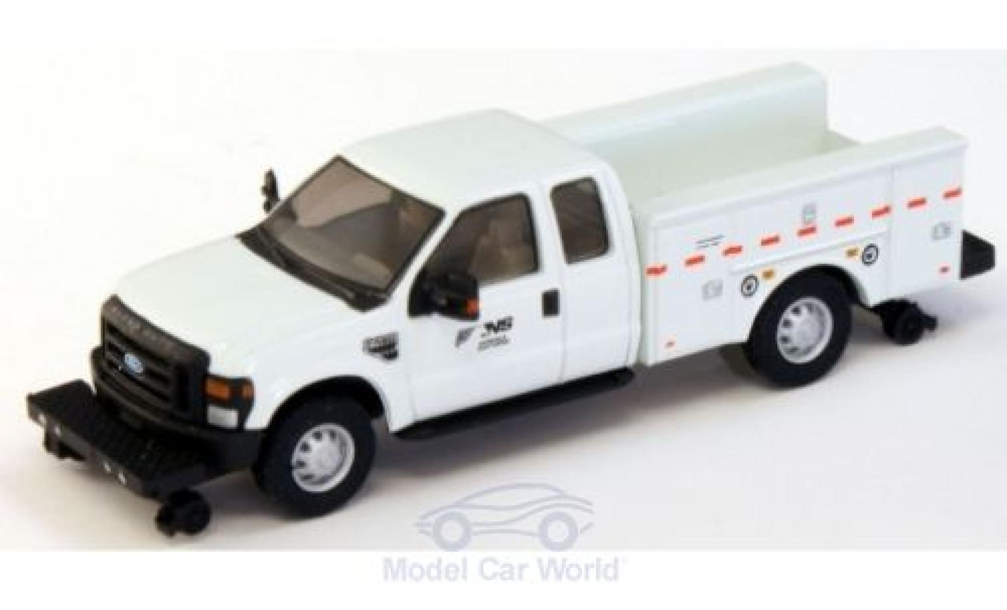 Ford F-350 1/87 River Point XLT Super Cab Hi Rail Utility Truck NS - Norfolk Southern 2008 diecast model cars