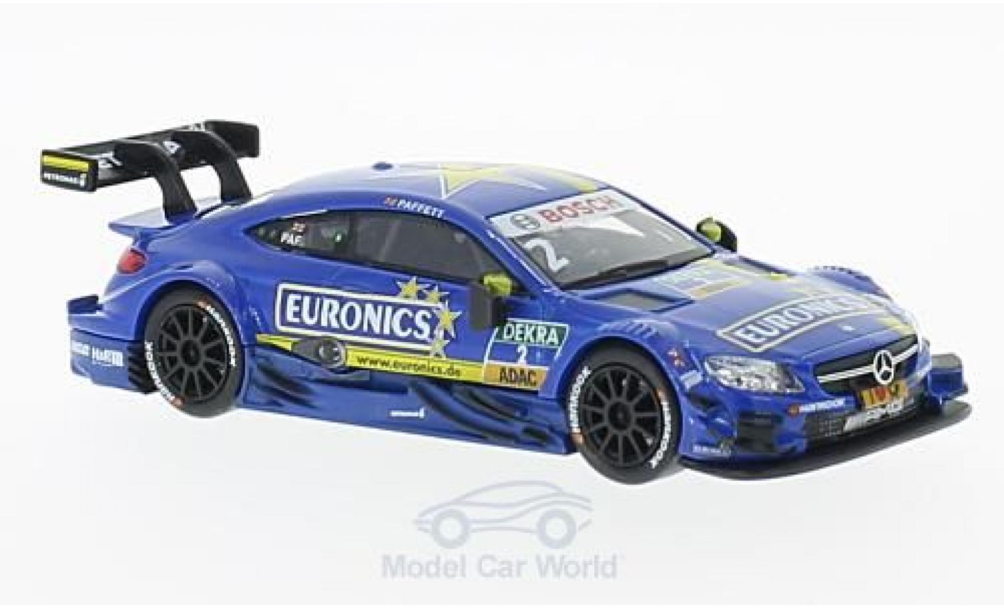 Mercedes Classe C DTM 1/43 RMZ Hobby AMG C 63 DTM No.2 DTM G.Paffett diecast model cars