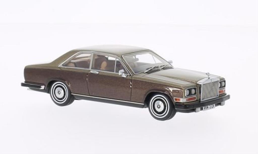 Rolls Royce Camargue 1/43 Neo brown/gold 1975 diecast model cars