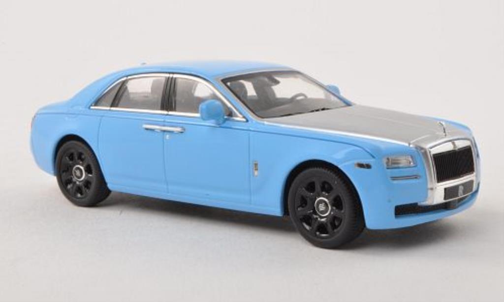 Rolls Royce Ghost 1/43 IXO blue/grey LHD diecast model cars