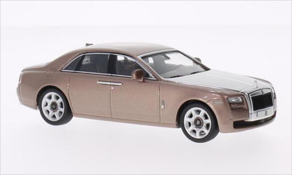 Rolls Royce Ghost 1/43 IXO metallic brown/grey 2010 diecast model cars